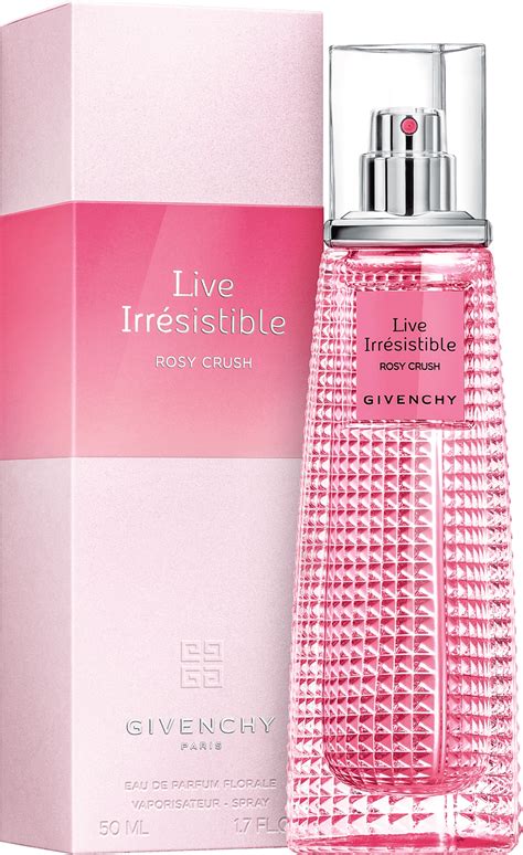 givenchy live irresistible rosy crush 50ml|givenchy pink perfume.